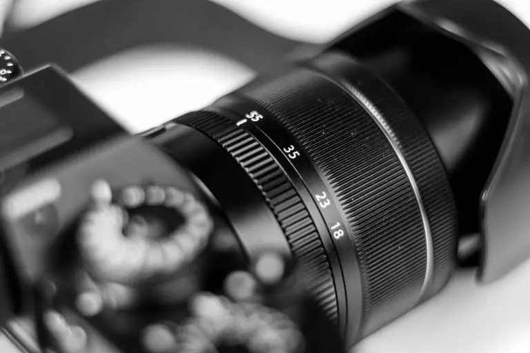 A professional photographer camera for a creative photo shoots with a dramatic lighting.